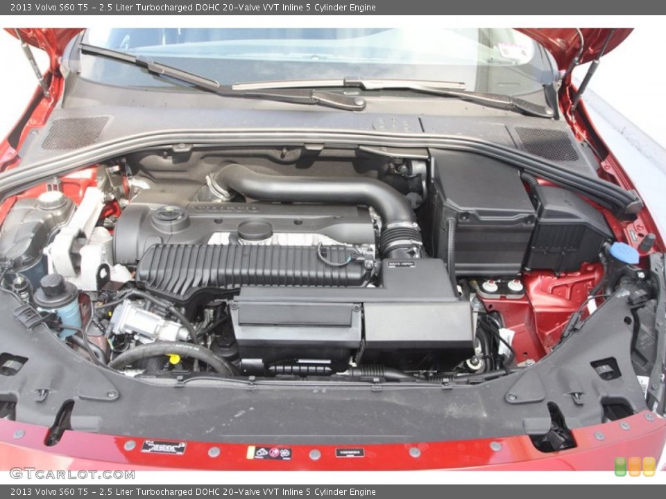 2.5 Liter Turbocharged DOHC 20-Valve VVT Inline 5 Cylinder Engine for the 2013 Volvo S60 #72742865