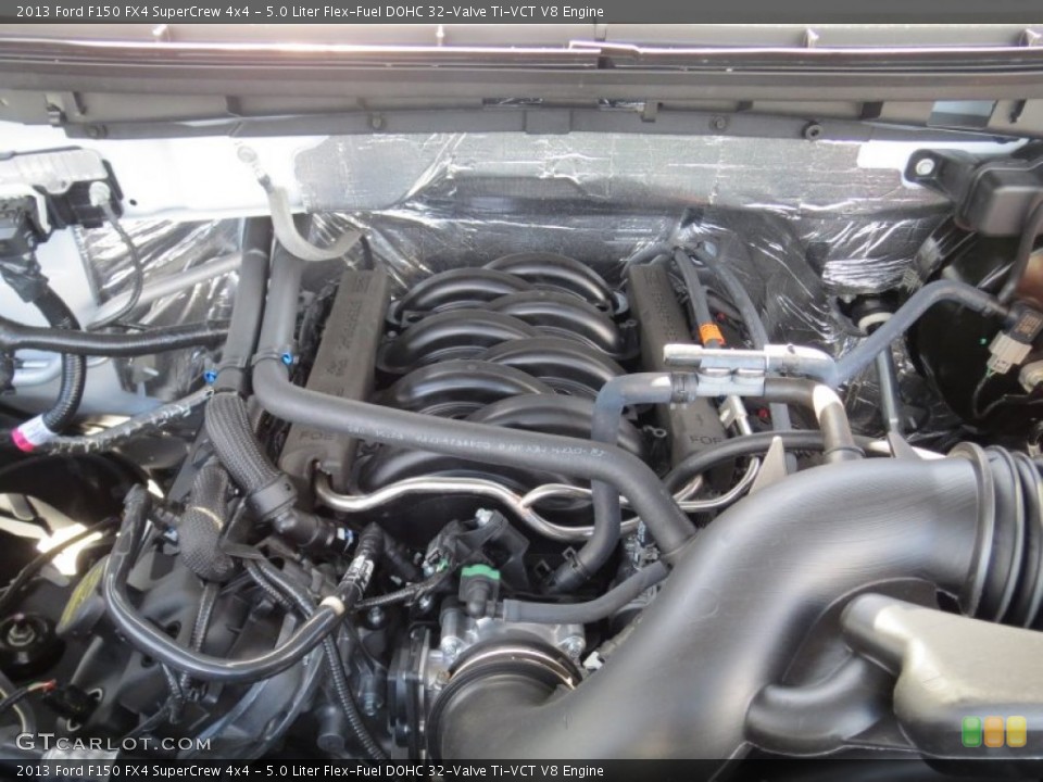 5.0 Liter Flex-Fuel DOHC 32-Valve Ti-VCT V8 Engine for the 2013 Ford F150 #72742946