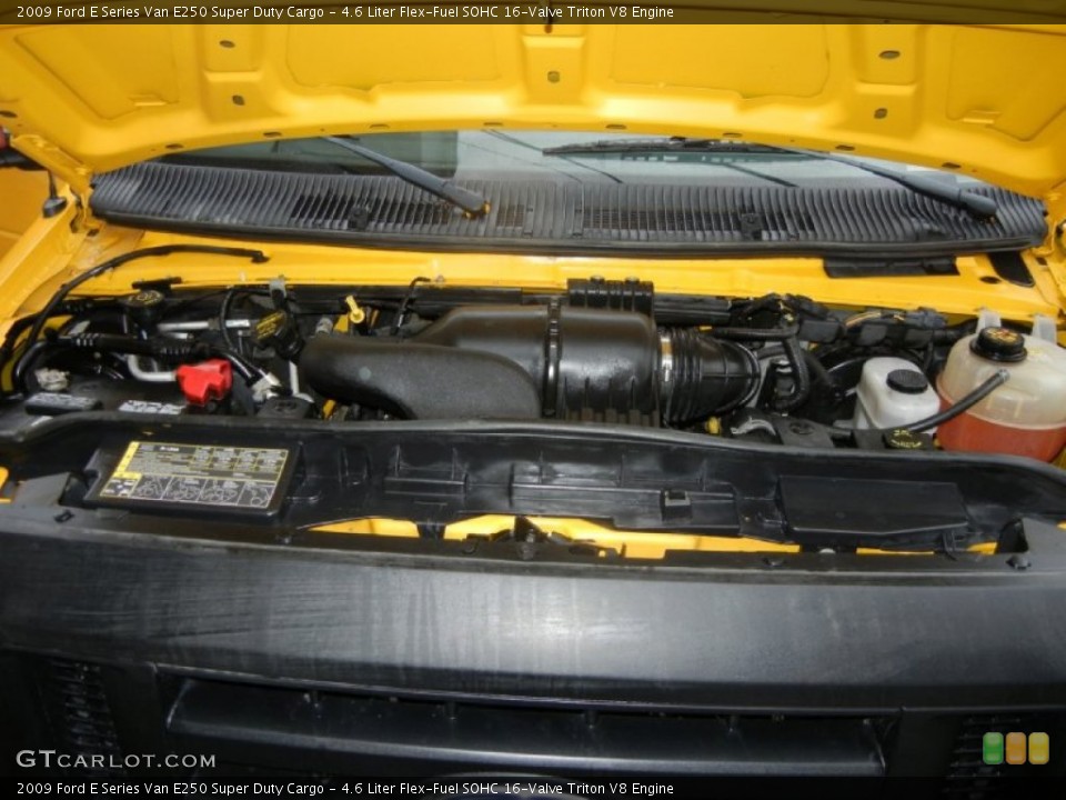 4.6 Liter Flex-Fuel SOHC 16-Valve Triton V8 Engine for the 2009 Ford E Series Van #72744074
