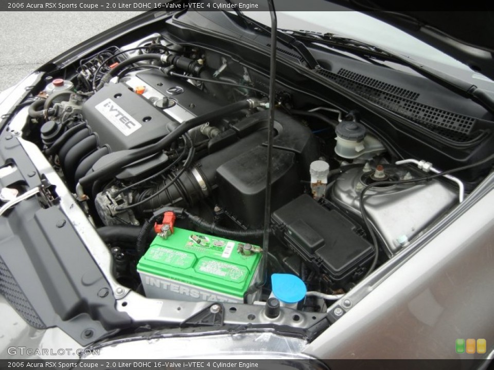 2.0 Liter DOHC 16-Valve i-VTEC 4 Cylinder Engine for the 2006 Acura RSX #72748313