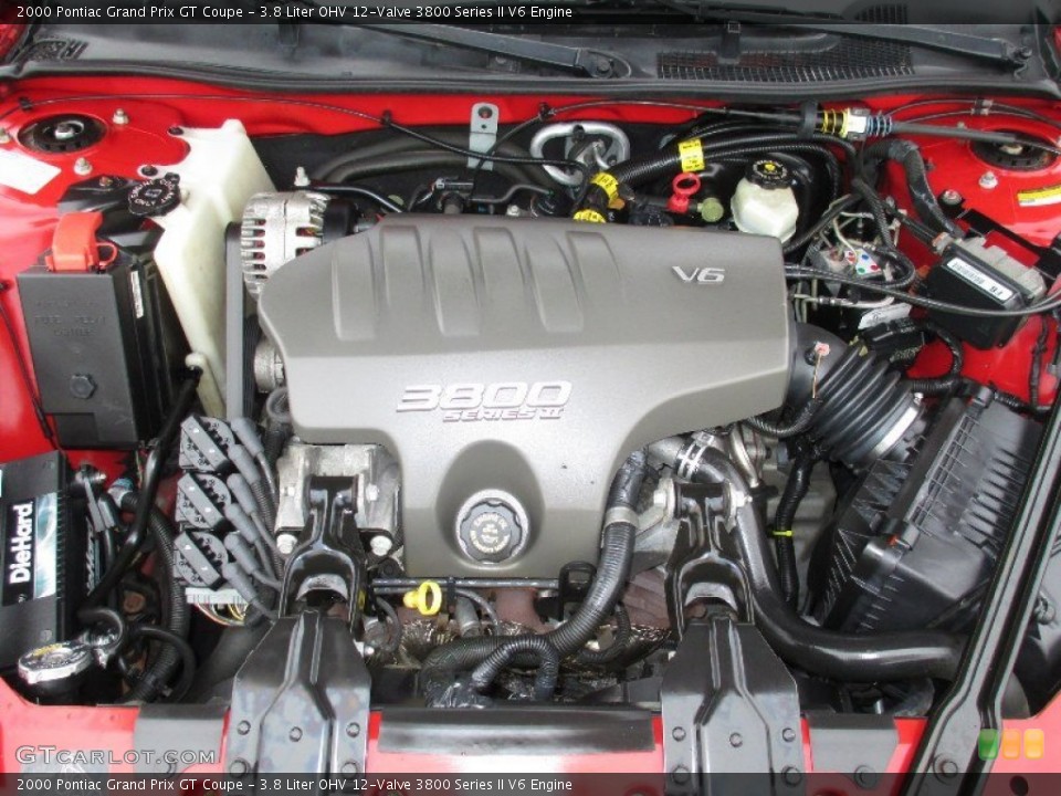 3.8 Liter OHV 12-Valve 3800 Series II V6 Engine for the 2000 Pontiac Grand Prix #72756824