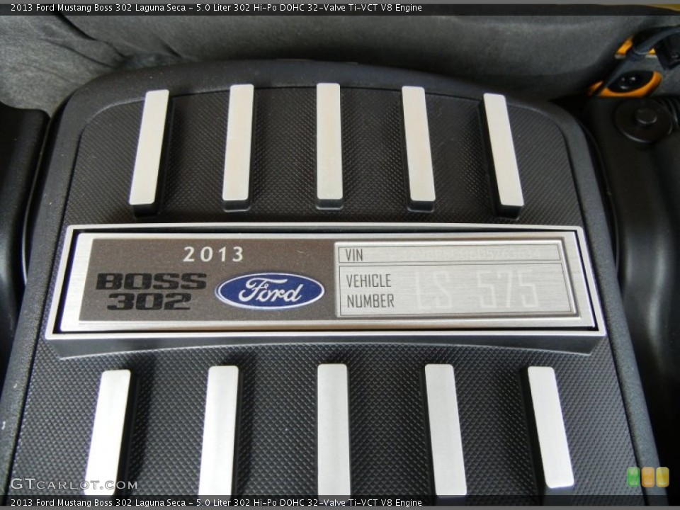 5.0 Liter 302 Hi-Po DOHC 32-Valve Ti-VCT V8 Engine for the 2013 Ford Mustang #72757424