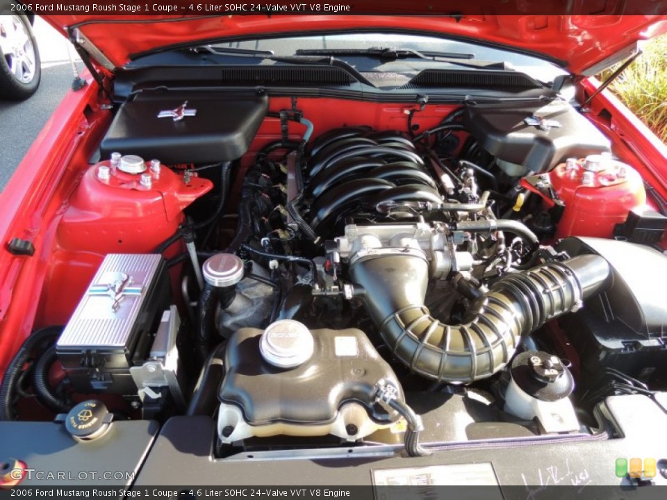 4.6 Liter SOHC 24-Valve VVT V8 Engine for the 2006 Ford Mustang #72761722