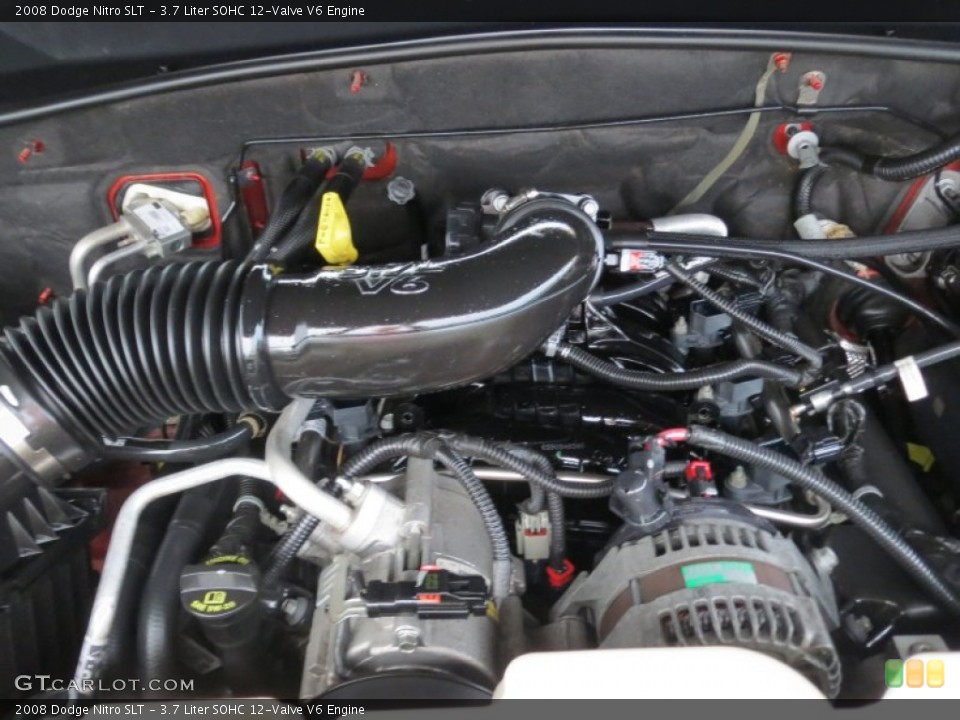 3.7 Liter SOHC 12-Valve V6 Engine for the 2008 Dodge Nitro #72769507
