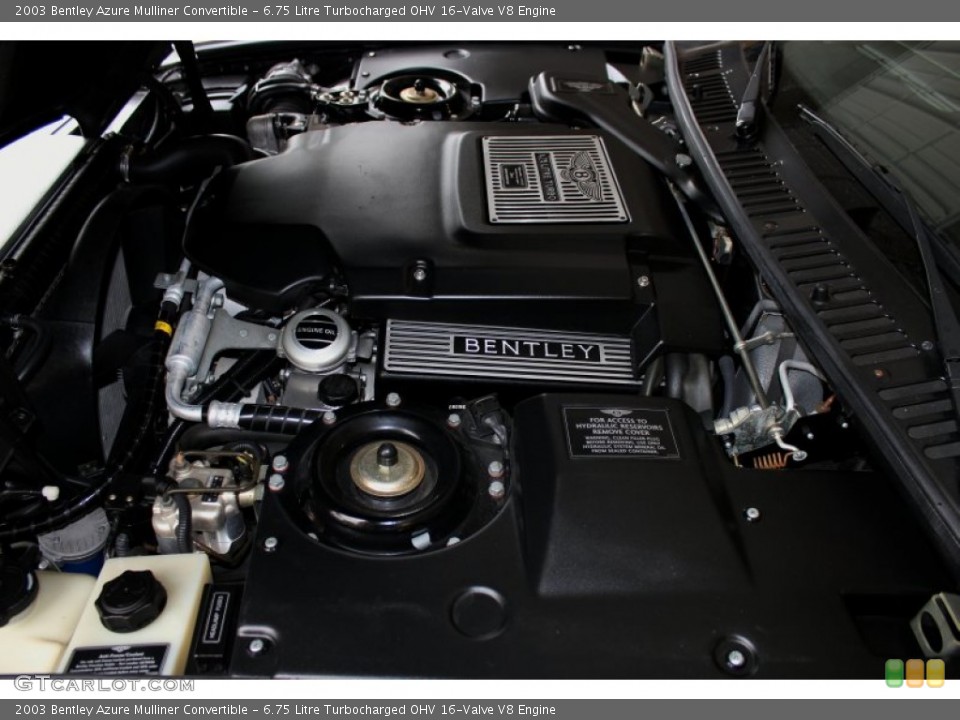 6.75 Litre Turbocharged OHV 16-Valve V8 Engine for the 2003 Bentley Azure #72770038