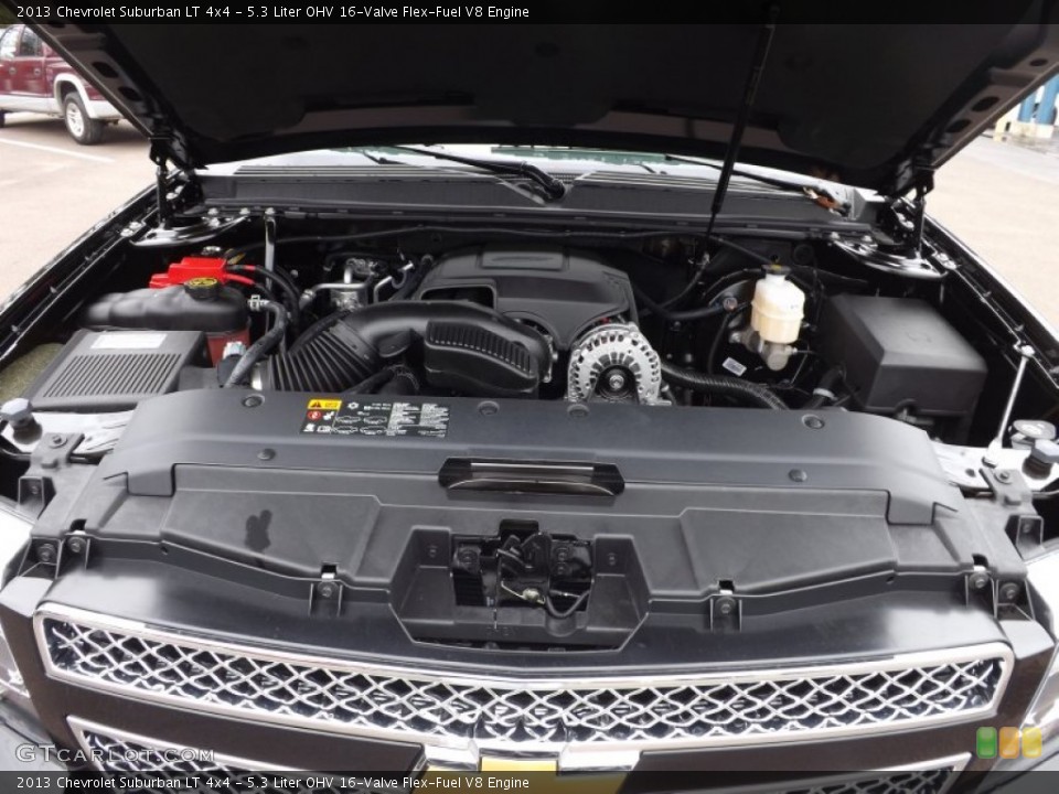 5.3 Liter OHV 16-Valve Flex-Fuel V8 Engine for the 2013 Chevrolet Suburban #72781138