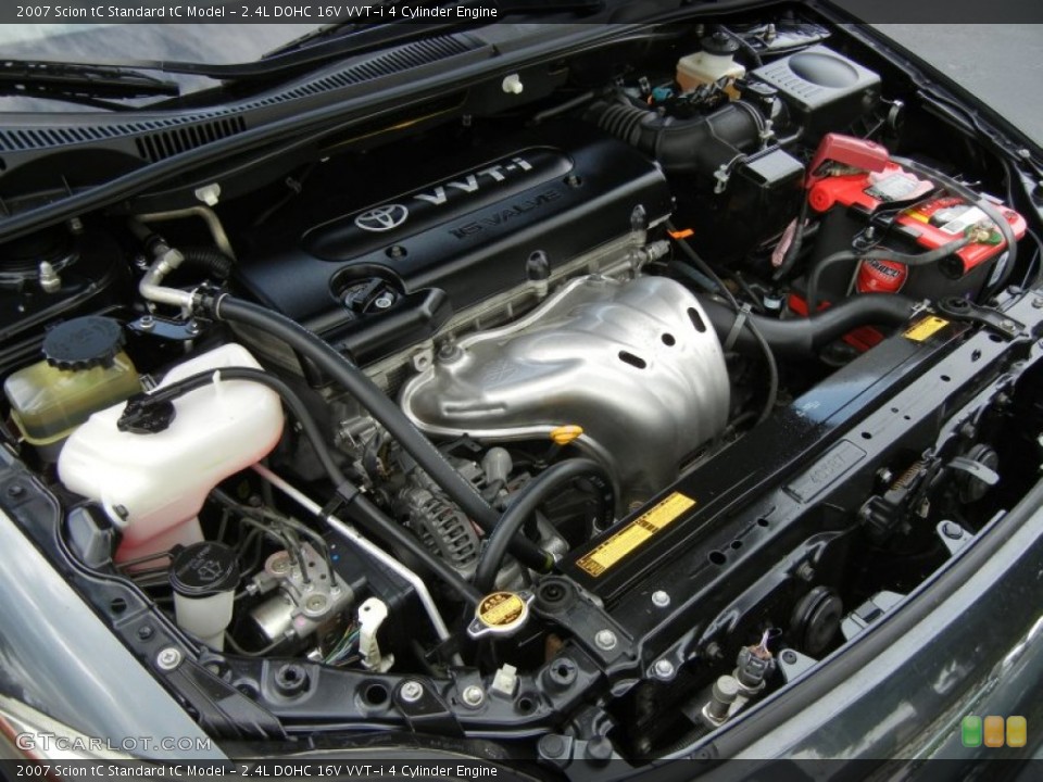 2.4L DOHC 16V VVT-i 4 Cylinder Engine for the 2007 Scion tC #72782014
