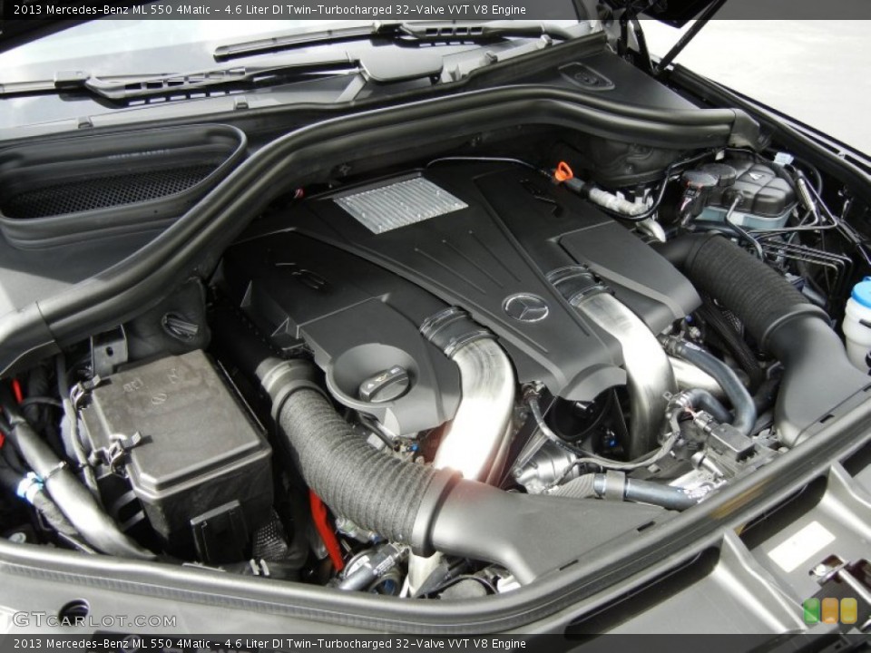 4.6 Liter DI Twin-Turbocharged 32-Valve VVT V8 Engine for the 2013 Mercedes-Benz ML #72783268