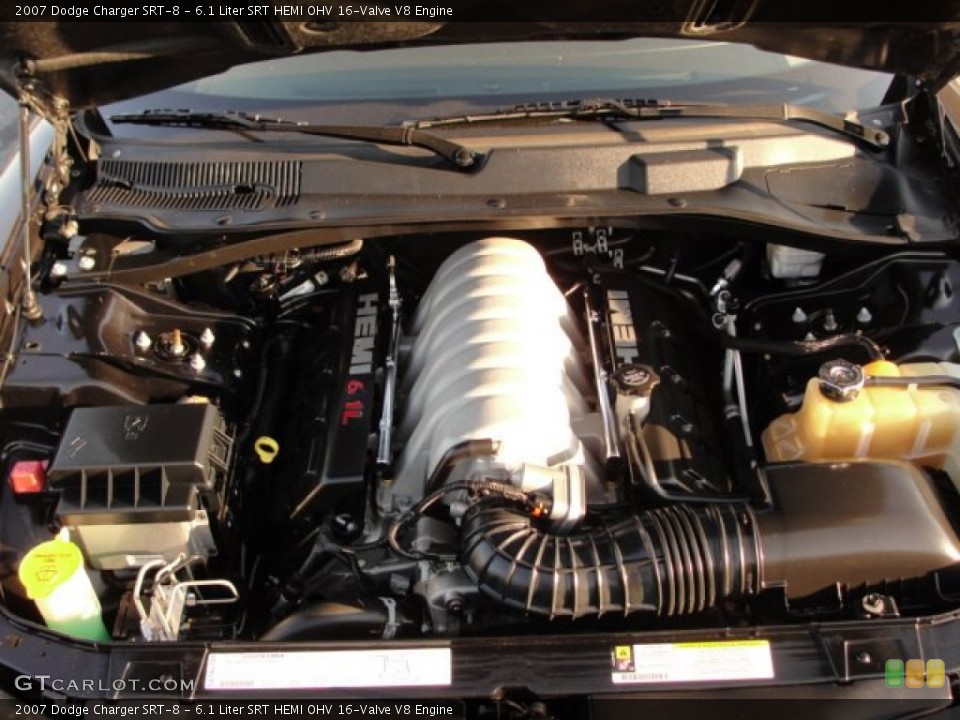 6.1 Liter SRT HEMI OHV 16-Valve V8 Engine for the 2007 Dodge Charger #72795913
