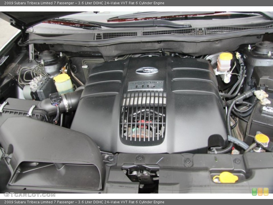 3.6 Liter DOHC 24-Valve VVT Flat 6 Cylinder Engine for the 2009 Subaru Tribeca #72801622