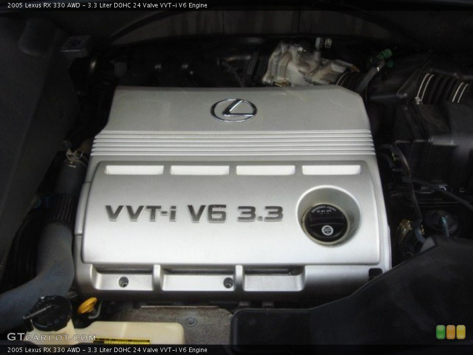 3.3 Liter DOHC 24 Valve VVT-i V6 Engine for the 2005 Lexus RX #72804445