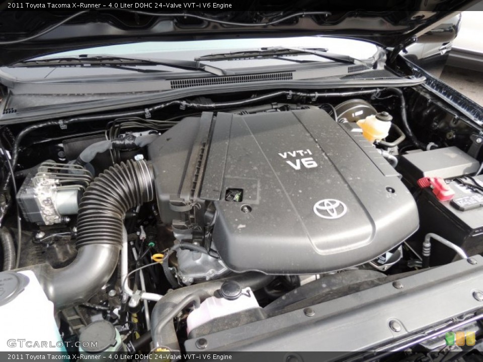 4.0 Liter DOHC 24-Valve VVT-i V6 Engine for the 2011 Toyota Tacoma #72812133