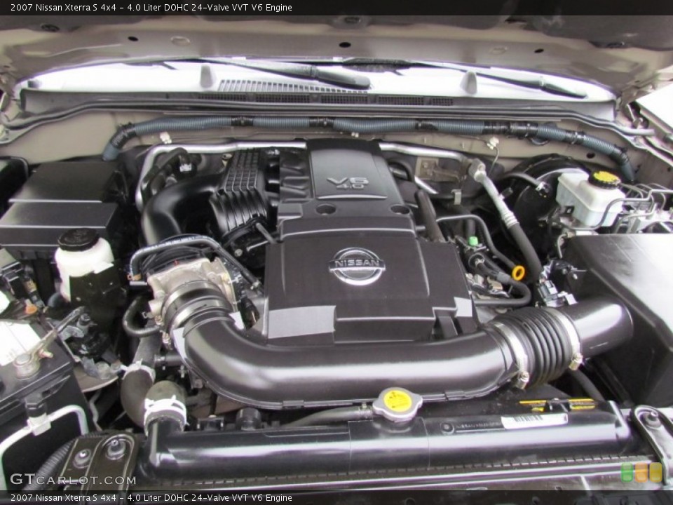 4.0 Liter DOHC 24-Valve VVT V6 Engine for the 2007 Nissan Xterra #72816217