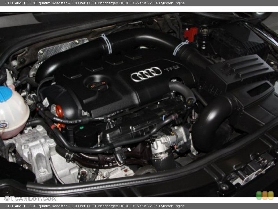 2.0 Liter TFSI Turbocharged DOHC 16-Valve VVT 4 Cylinder Engine for the 2011 Audi TT #72818524
