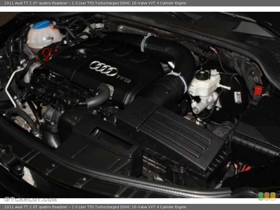 2.0 Liter TFSI Turbocharged DOHC 16-Valve VVT 4 Cylinder Engine for the 2011 Audi TT #72818539