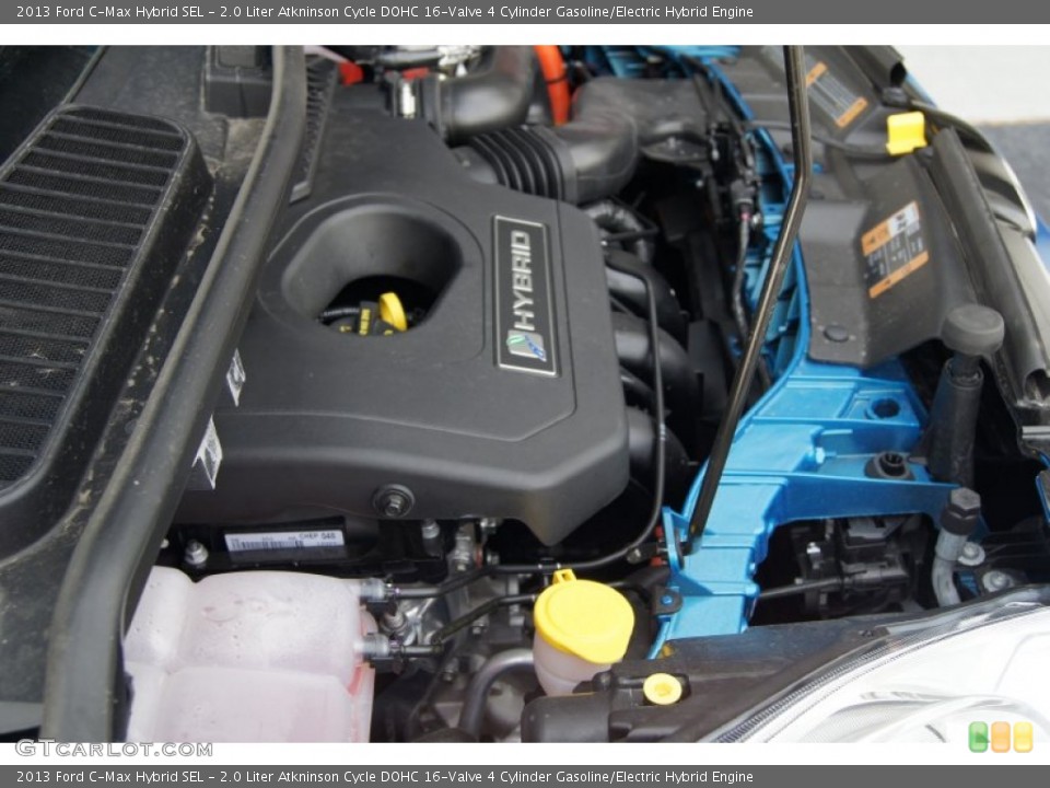 2.0 Liter Atkninson Cycle DOHC 16-Valve 4 Cylinder Gasoline/Electric Hybrid Engine for the 2013 Ford C-Max #72822136