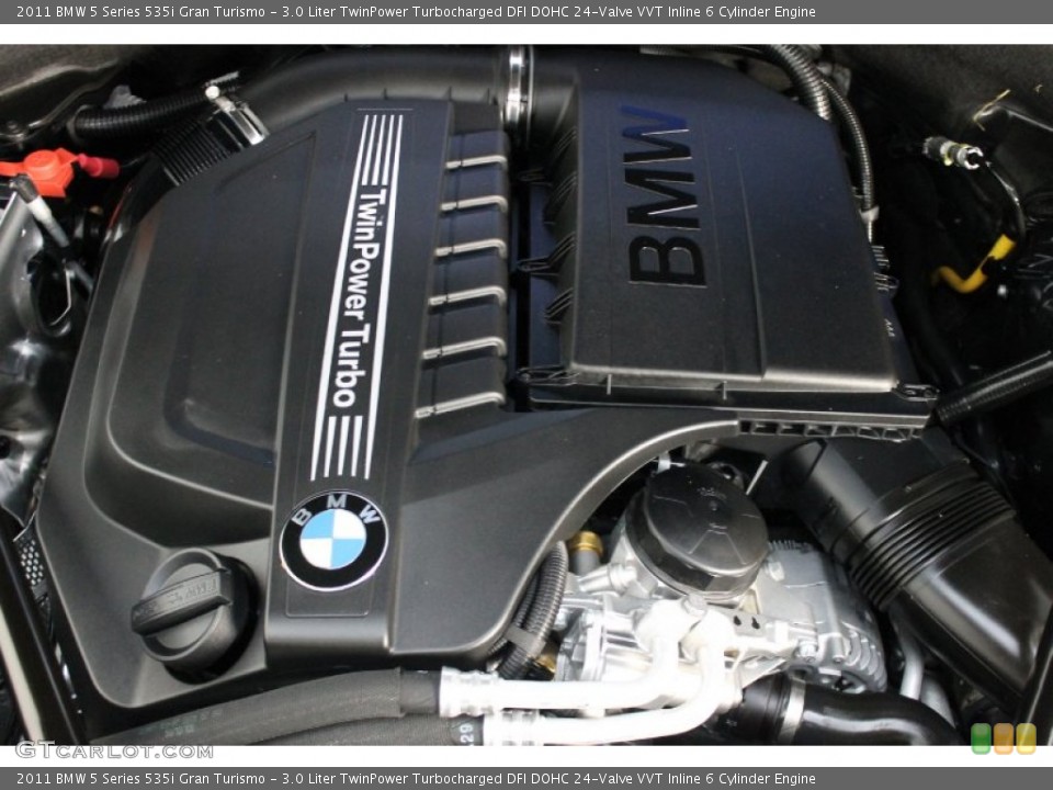 3.0 Liter TwinPower Turbocharged DFI DOHC 24-Valve VVT Inline 6 Cylinder Engine for the 2011 BMW 5 Series #72836904