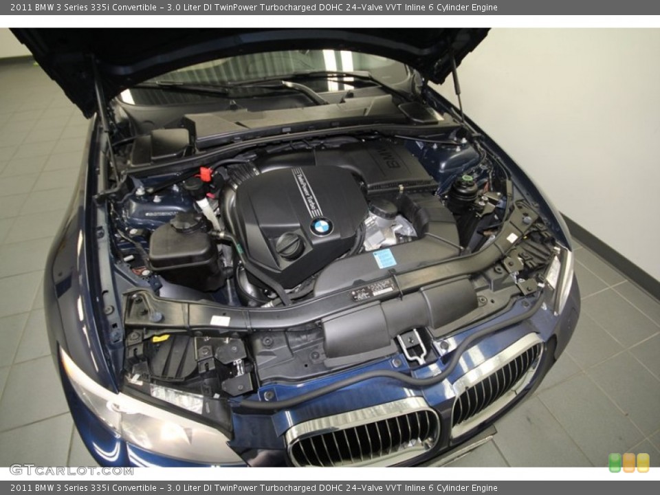 3.0 Liter DI TwinPower Turbocharged DOHC 24-Valve VVT Inline 6 Cylinder Engine for the 2011 BMW 3 Series #72839214