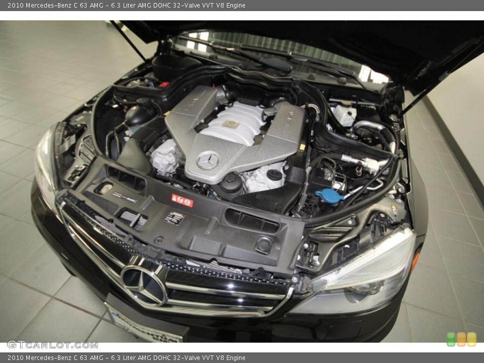 6.3 Liter AMG DOHC 32-Valve VVT V8 Engine for the 2010 Mercedes-Benz C #72841422
