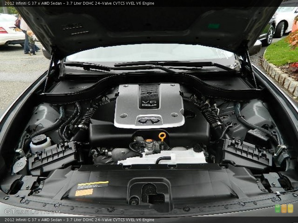 3.7 Liter DOHC 24-Valve CVTCS VVEL V6 Engine for the 2012 Infiniti G #72842283