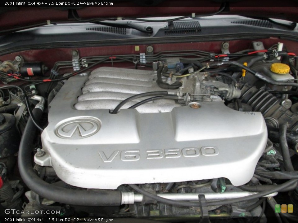 3.5 Liter DOHC 24-Valve V6 Engine for the 2001 Infiniti QX4 #72845010