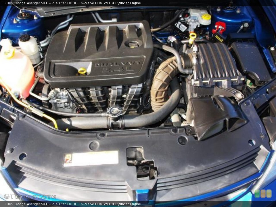 2.4 Liter DOHC 16-Valve Dual VVT 4 Cylinder Engine for the 2009 Dodge Avenger #72859458