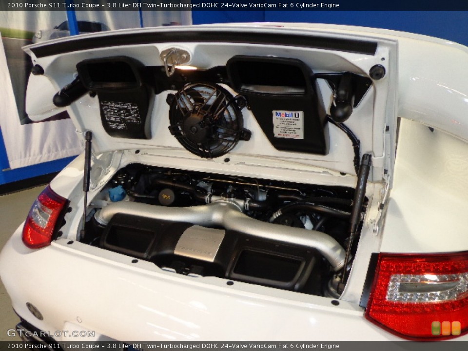 3.8 Liter DFI Twin-Turbocharged DOHC 24-Valve VarioCam Flat 6 Cylinder Engine for the 2010 Porsche 911 #72861486