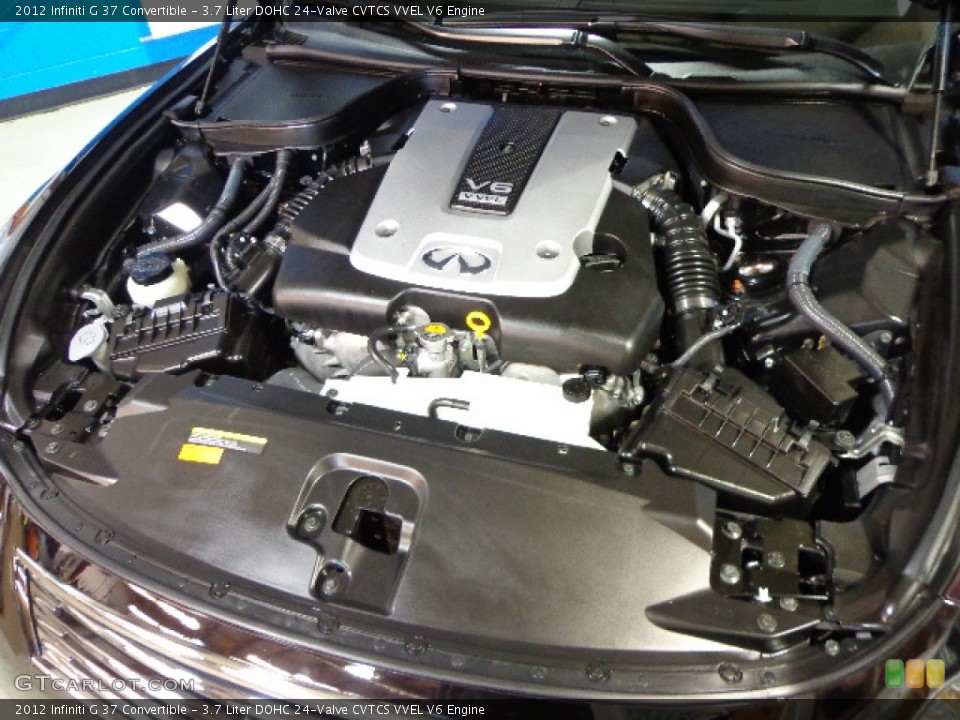 3.7 Liter DOHC 24-Valve CVTCS VVEL V6 Engine for the 2012 Infiniti G #72863331
