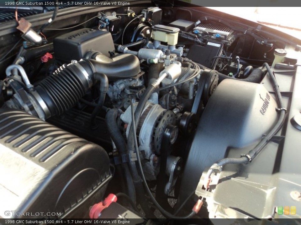 5.7 Liter OHV 16-Valve V8 Engine for the 1998 GMC Suburban #72868902