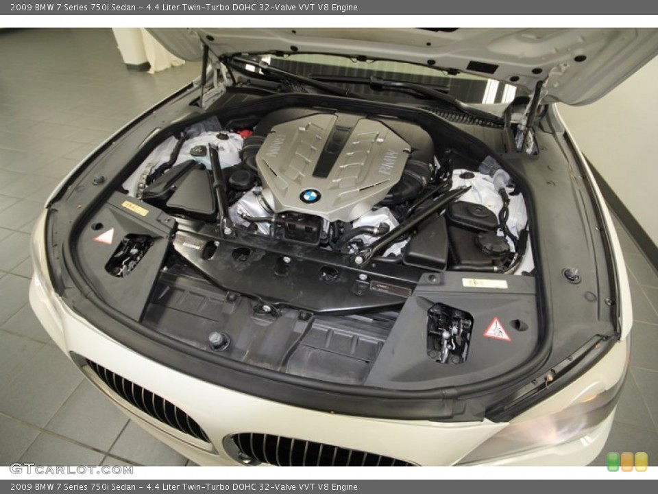 4.4 Liter Twin-Turbo DOHC 32-Valve VVT V8 Engine for the 2009 BMW 7 Series #72869256