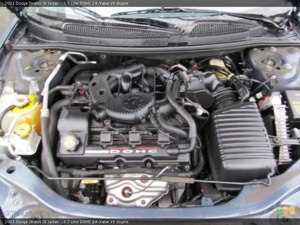 2.7 Liter DOHC 24-Valve V6 Engine for the 2001 Dodge Stratus #72870111