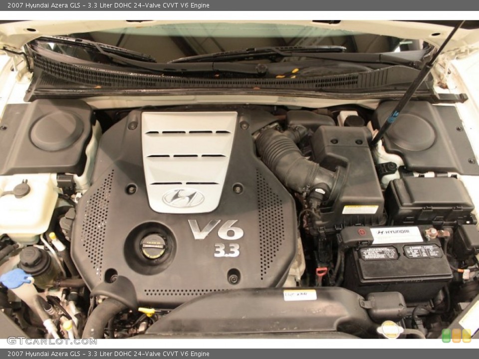 3.3 Liter DOHC 24-Valve CVVT V6 Engine for the 2007 Hyundai Azera #72874147