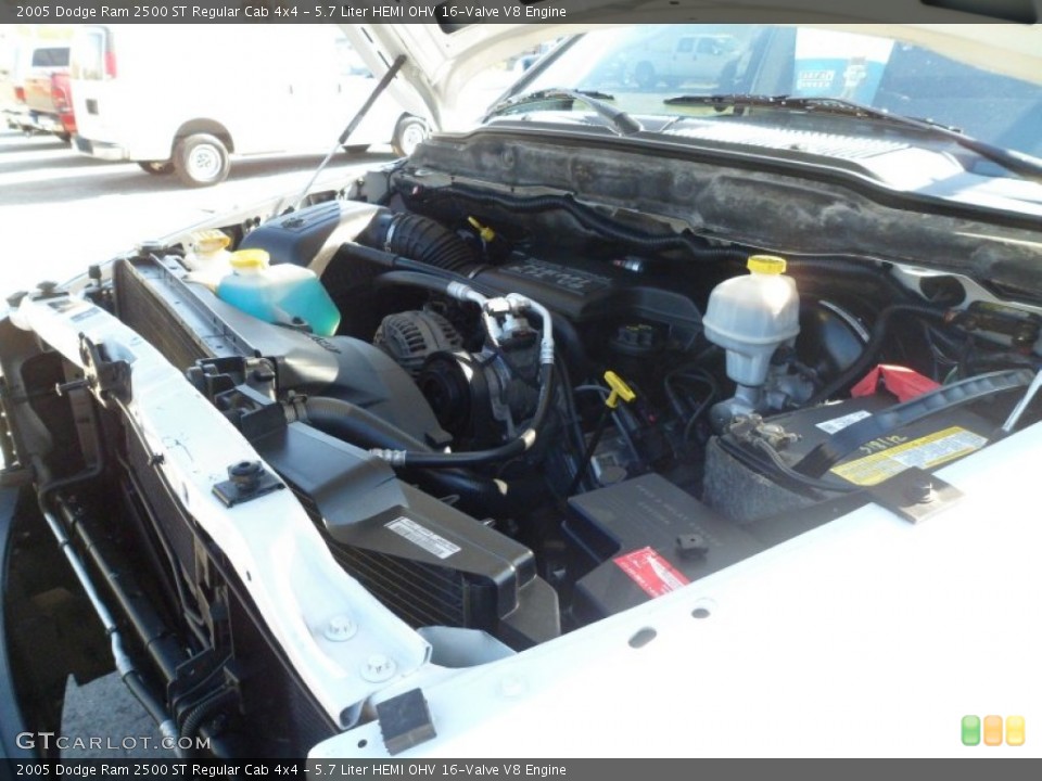 5.7 Liter HEMI OHV 16-Valve V8 Engine for the 2005 Dodge Ram 2500 #72880725