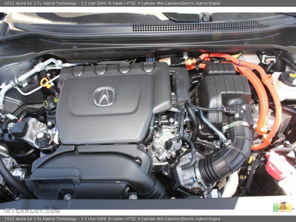 1.5 Liter SOHC 8-Valve i-VTEC 4 Cylinder IMA Gasoline/Electric Hybrid Engine for the 2013 Acura ILX #72894485