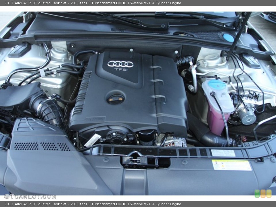 2.0 Liter FSI Turbocharged DOHC 16-Valve VVT 4 Cylinder Engine for the 2013 Audi A5 #72897777