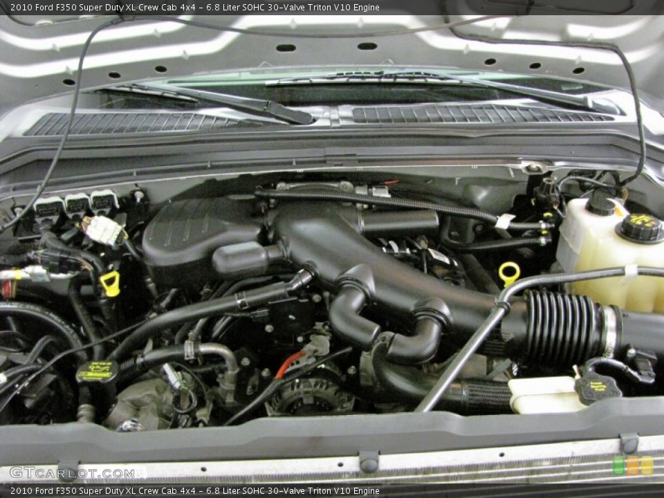 6.8 Liter SOHC 30-Valve Triton V10 Engine for the 2010 Ford F350 Super Duty #72898332