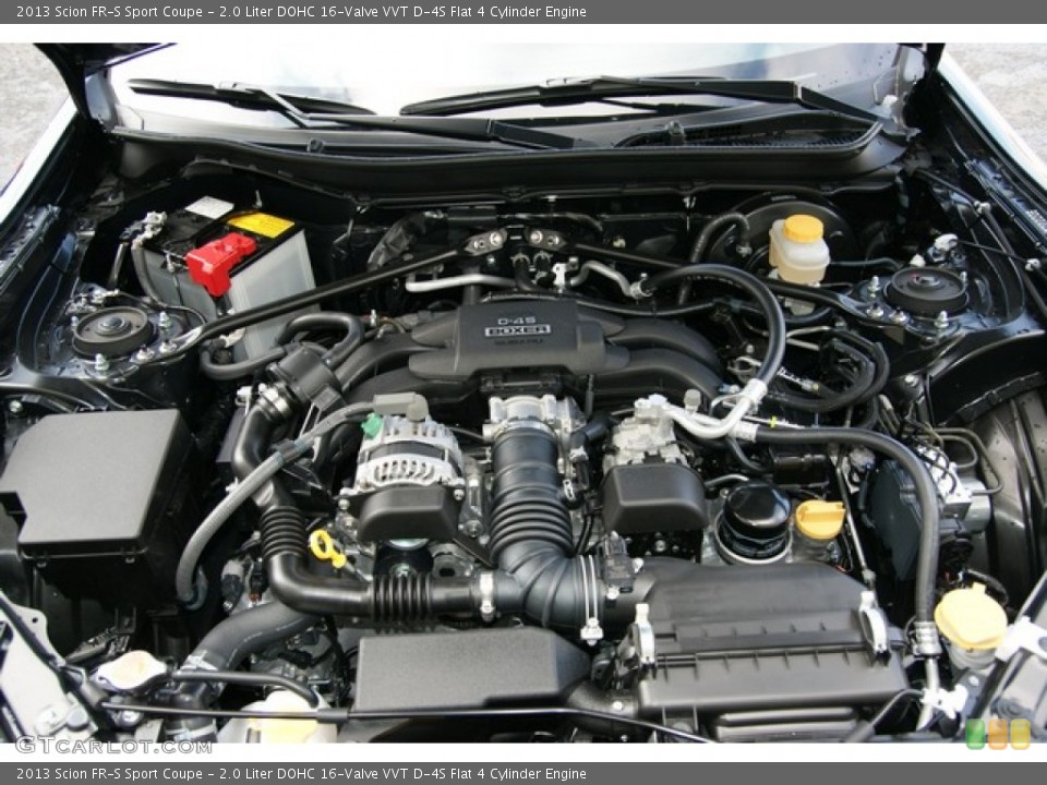 2.0 Liter DOHC 16-Valve VVT D-4S Flat 4 Cylinder Engine for the 2013 Scion FR-S #72898338