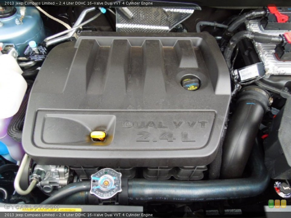 2.4 Liter DOHC 16-Valve Dual VVT 4 Cylinder Engine for the 2013 Jeep Compass #72900351