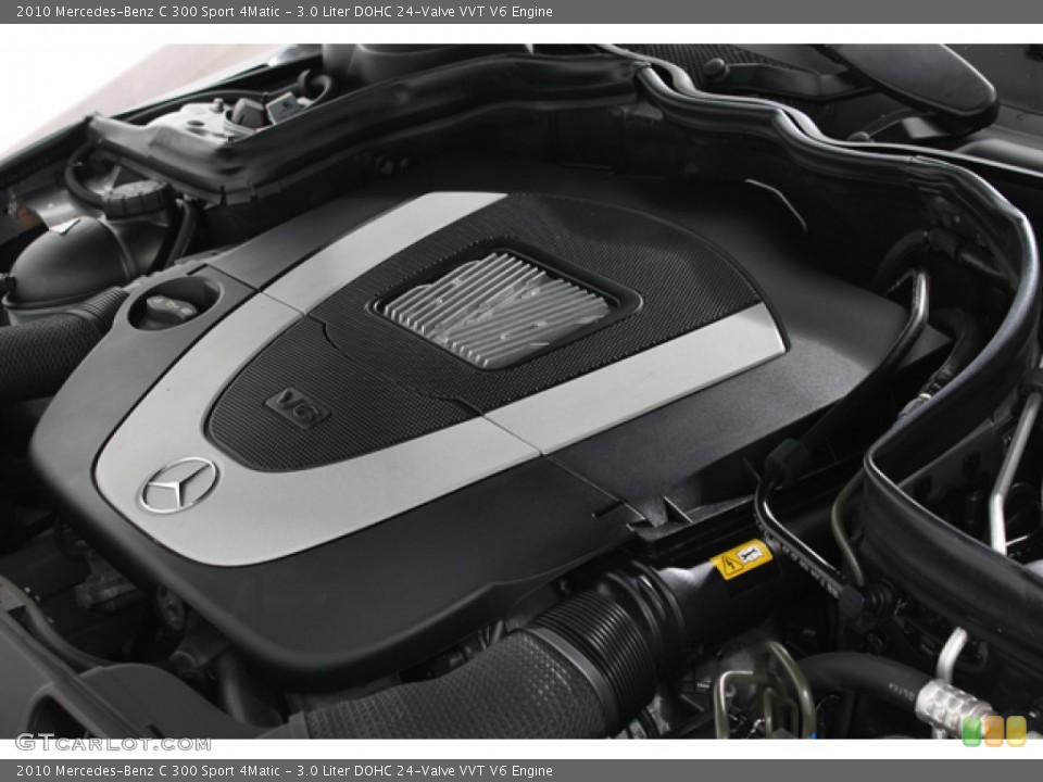 3.0 Liter DOHC 24-Valve VVT V6 Engine for the 2010 Mercedes-Benz C #72905909