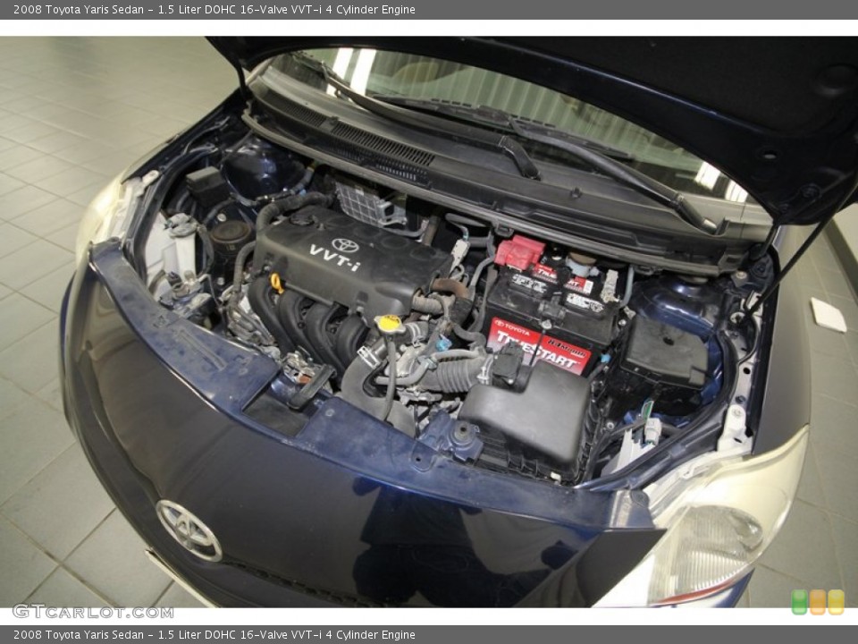 1.5 Liter DOHC 16-Valve VVT-i 4 Cylinder Engine for the 2008 Toyota Yaris #72911822