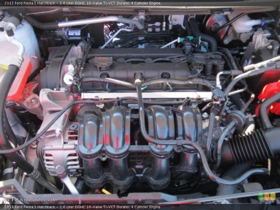 1.6 Liter DOHC 16-Valve Ti-VCT Duratec 4 Cylinder Engine for the 2013 Ford Fiesta #72916732