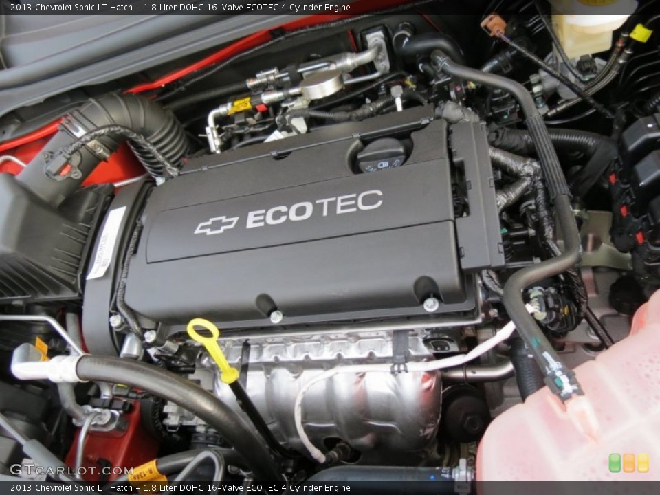 1.8 Liter DOHC 16-Valve ECOTEC 4 Cylinder Engine for the 2013 Chevrolet Sonic #72918214