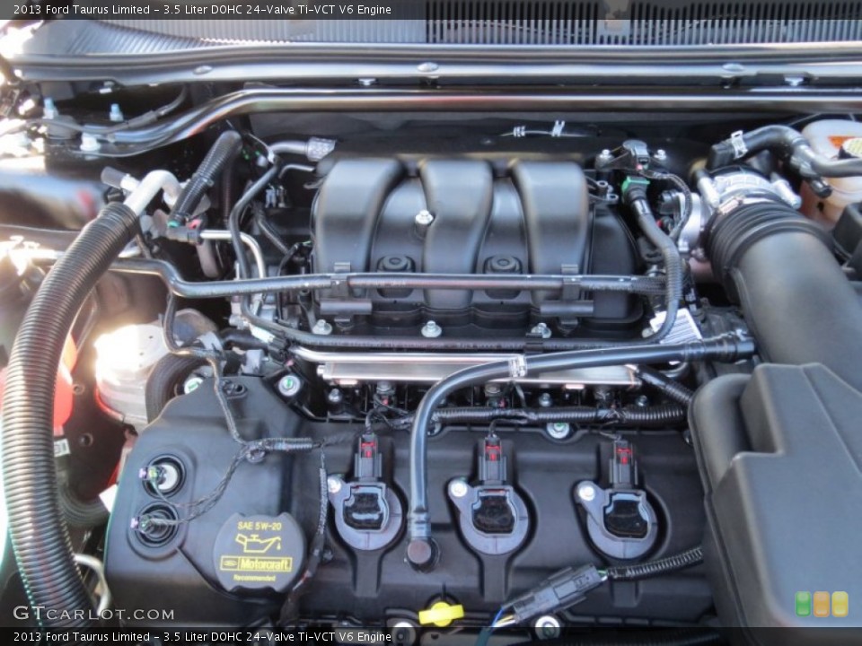 3.5 Liter DOHC 24-Valve Ti-VCT V6 Engine for the 2013 Ford Taurus #72918277