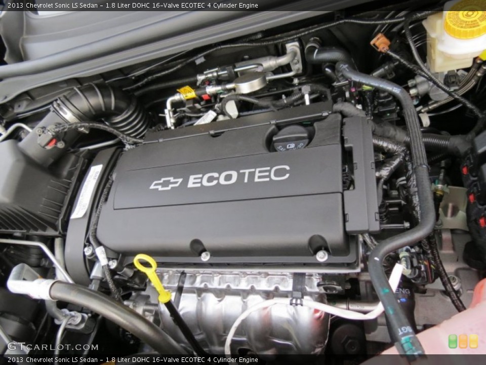 1.8 Liter DOHC 16-Valve ECOTEC 4 Cylinder Engine for the 2013 Chevrolet Sonic #72918616
