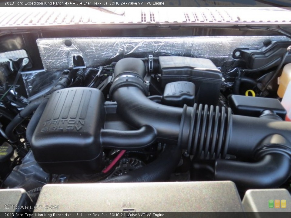 5.4 Liter Flex-Fuel SOHC 24-Valve VVT V8 Engine for the 2013 Ford Expedition #72922323