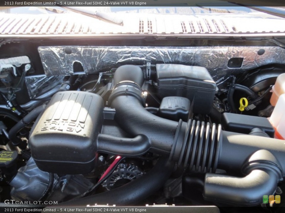 5.4 Liter Flex-Fuel SOHC 24-Valve VVT V8 Engine for the 2013 Ford Expedition #72923095