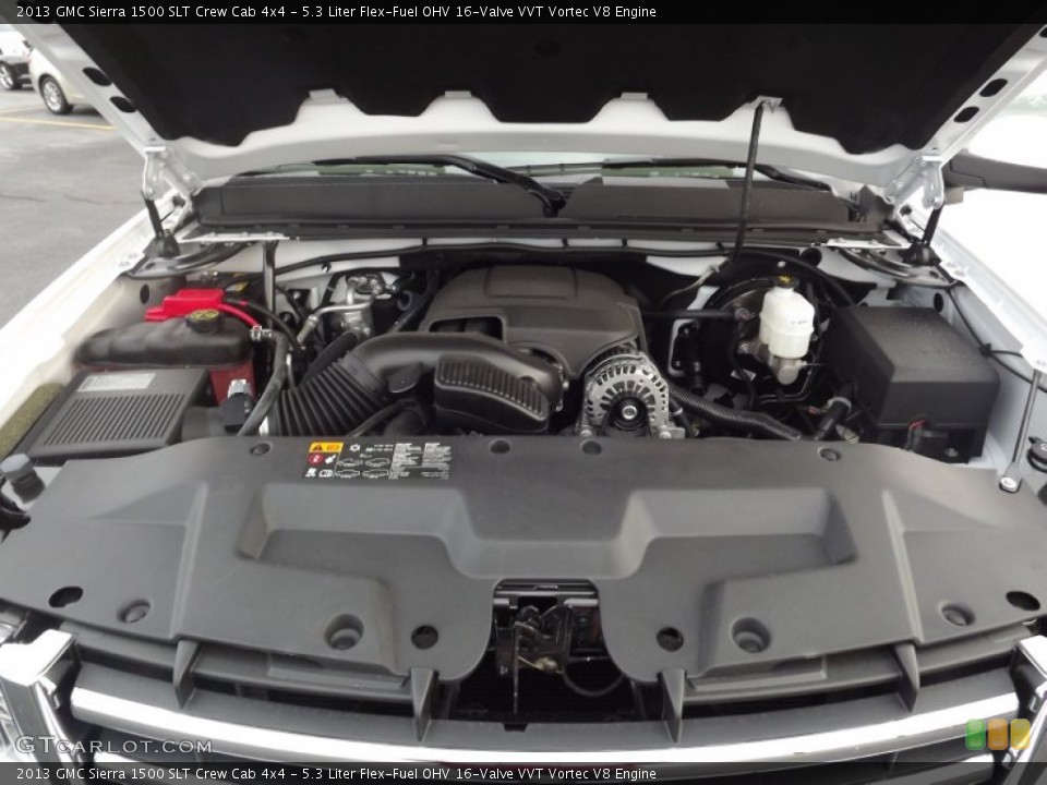5.3 Liter Flex-Fuel OHV 16-Valve VVT Vortec V8 Engine for the 2013 GMC Sierra 1500 #72925159
