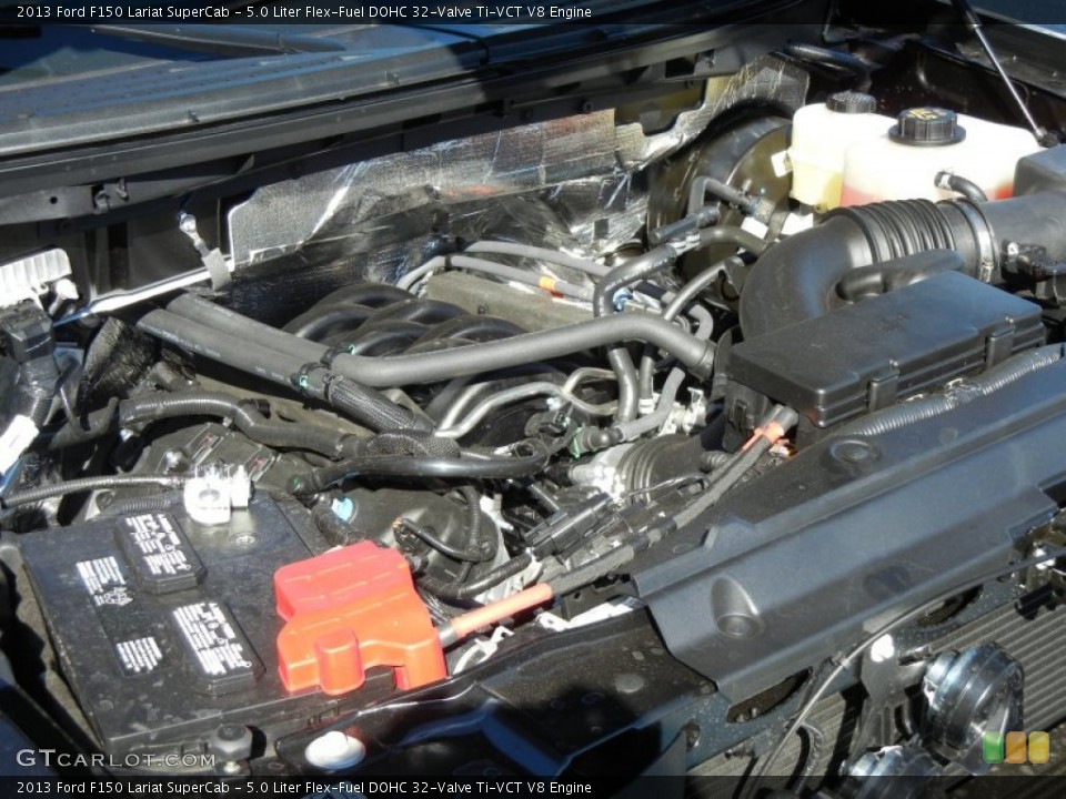 5.0 Liter Flex-Fuel DOHC 32-Valve Ti-VCT V8 Engine for the 2013 Ford F150 #72927718