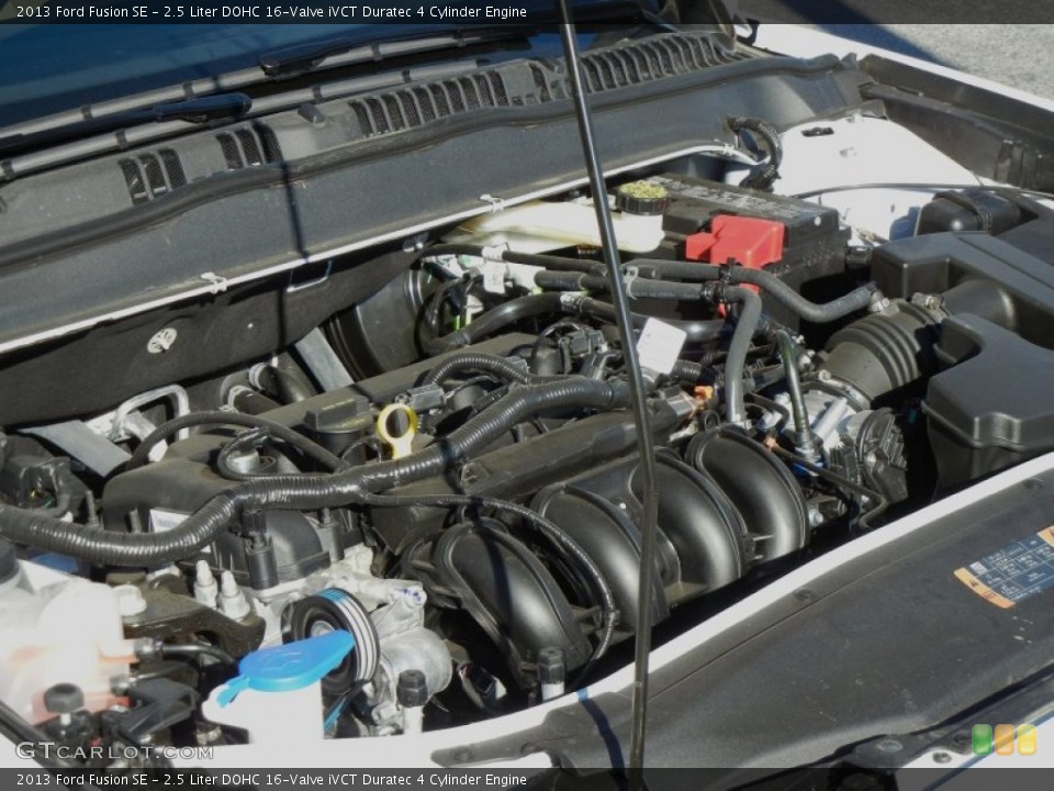 2.5 Liter DOHC 16-Valve iVCT Duratec 4 Cylinder Engine for the 2013 Ford Fusion #72928972