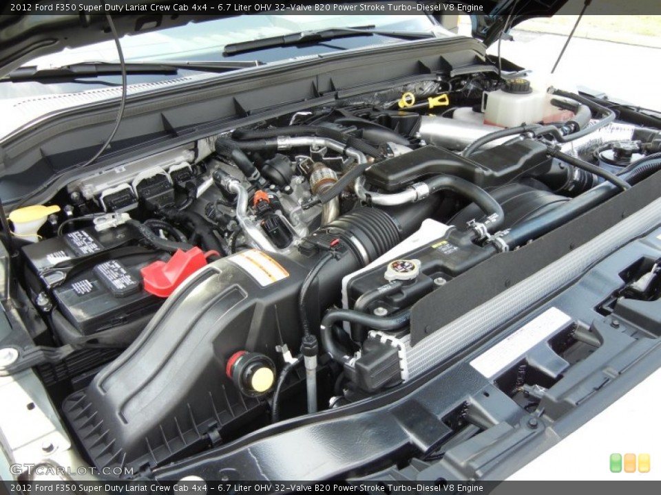 6.7 Liter OHV 32-Valve B20 Power Stroke Turbo-Diesel V8 Engine for the 2012 Ford F350 Super Duty #72929530